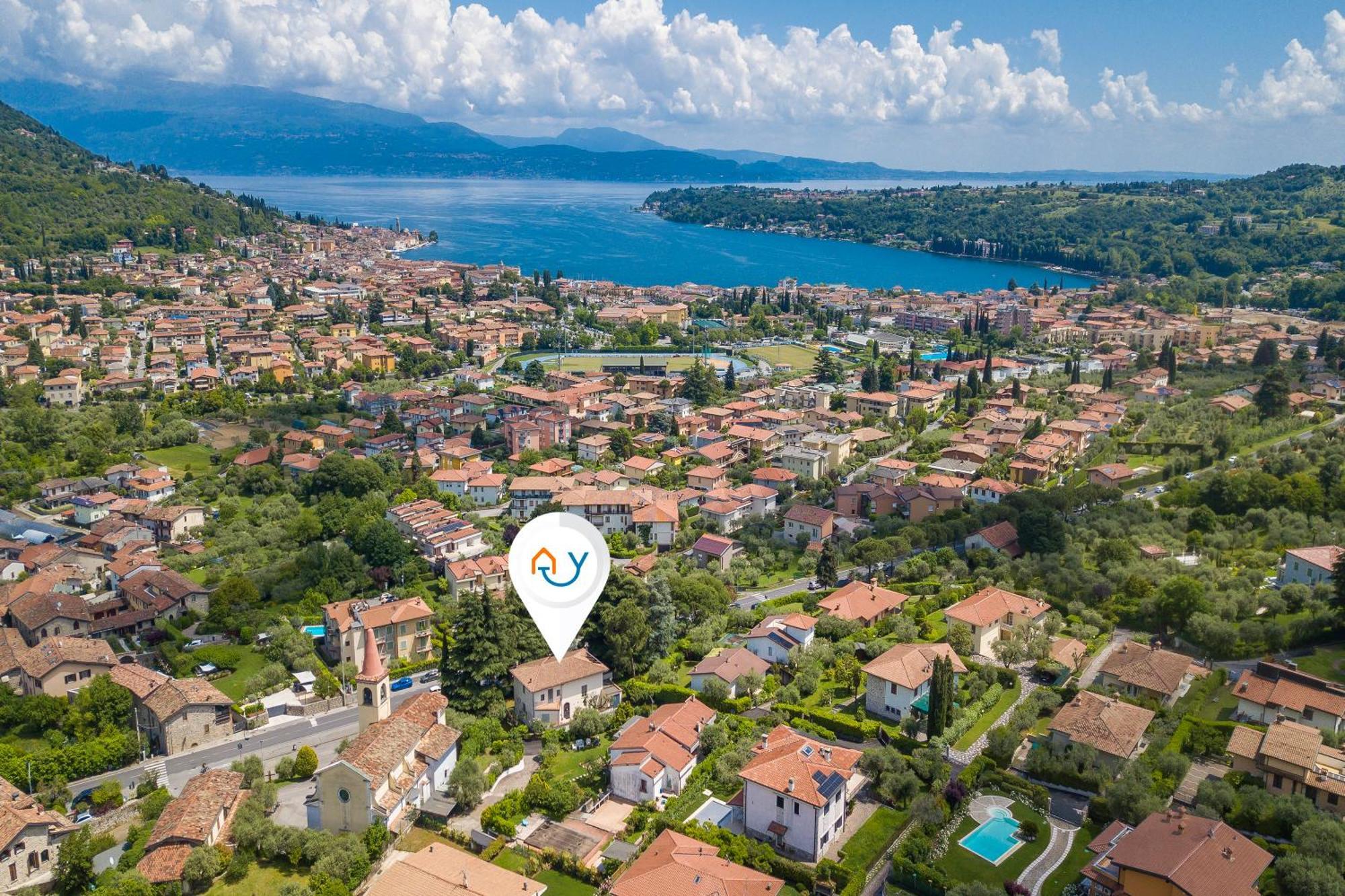 Villa Alberti 900mt from Garda lake Salò Exteriör bild