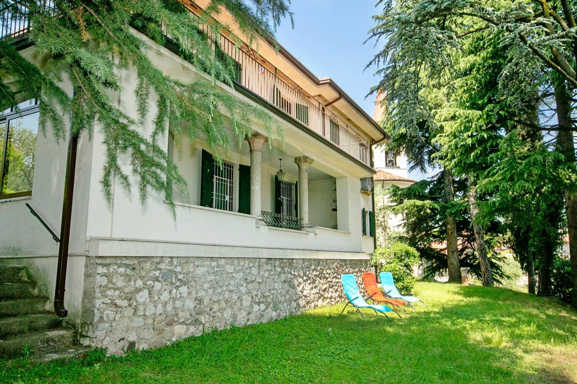 Villa Alberti 900mt from Garda lake Salò Exteriör bild